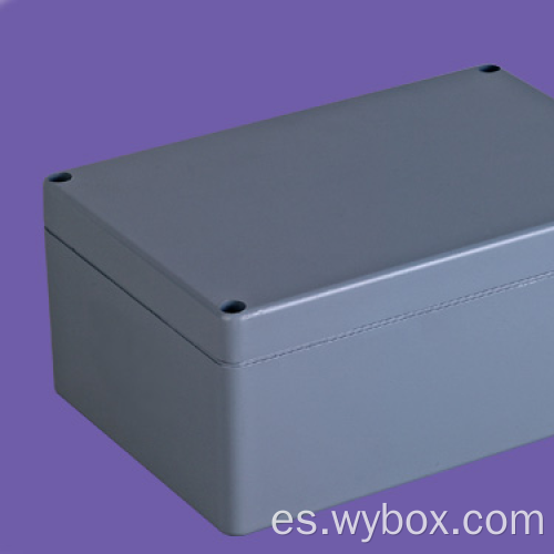 Caja de conexiones de caja de aluminio caja de aluminio de caja impermeable de aluminio ip67 para pcb AWP100 con tamaño 240 * 160 * 100 mm